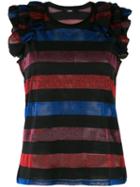 Diesel Lurex Stripe Tank, Women's, Size: Xs, Cotton/polyester