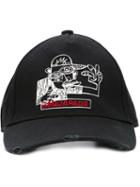 Dsquared2 Logo Baseball Cap, Men's, Black, Cotton