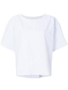 Mm6 Maison Margiela Striped T-shirt - White
