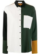 Chinti & Parker Colour-block Shirt - White