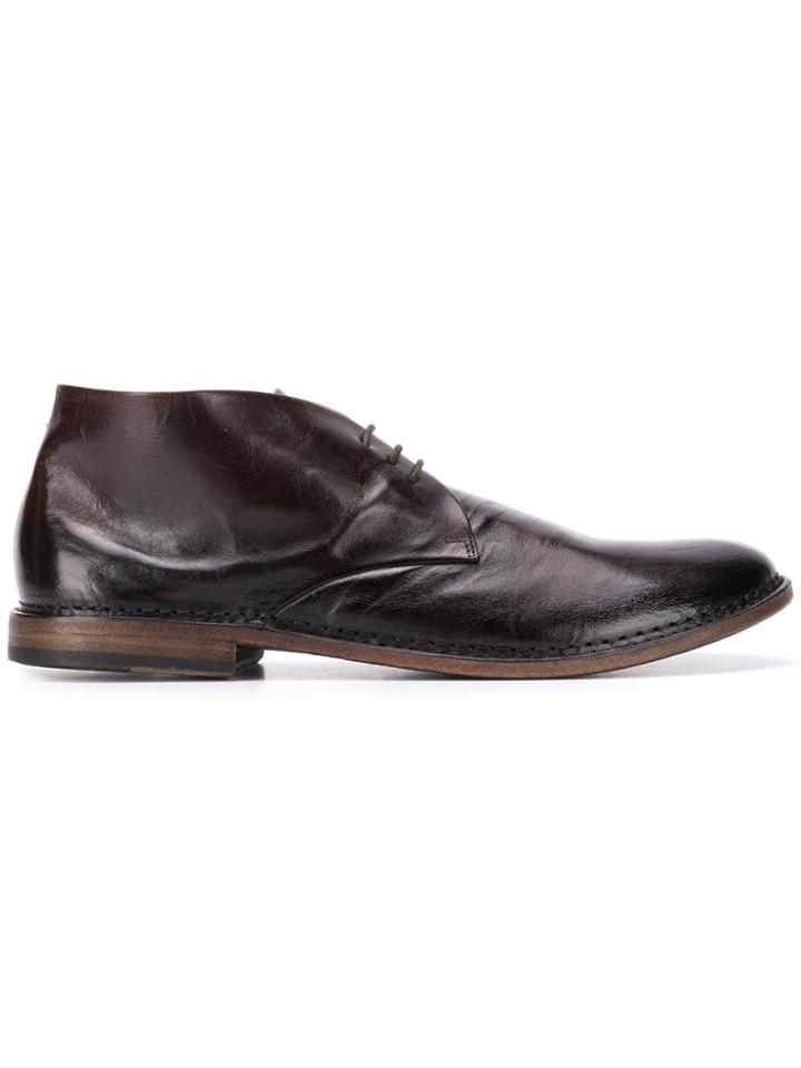 Pantanetti Classic Lace-up Shoes - Brown