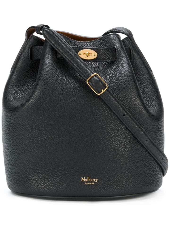 Mulberry Abbey Bucket Bag - Black