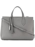 Saint Laurent - Small Amber Tote Bag - Women - Calf Leather - One Size, Grey, Calf Leather