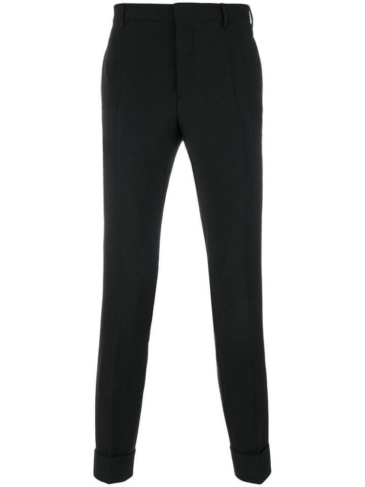 Valentino Slim Fit Trousers - Black
