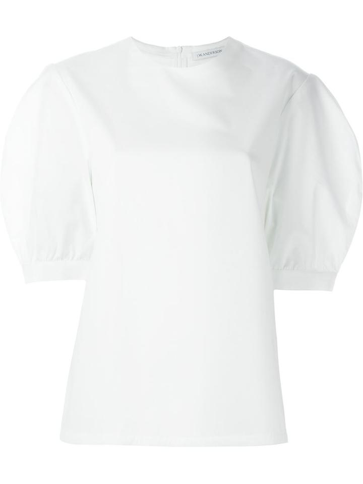 J.w. Anderson Puff Cuffed Sleeve Wide Fit T-shirt