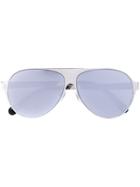Stella Mccartney Eyewear Aviator-style Sunglasses - Metallic