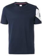 Moncler Gamme Bleu Logo Patch T-shirt - Blue