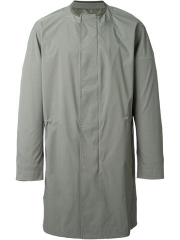 System Homme Concealed Fastening Oversized Coat