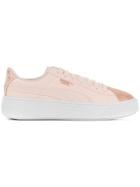 Puma Basket Platform Sneakers - Pink