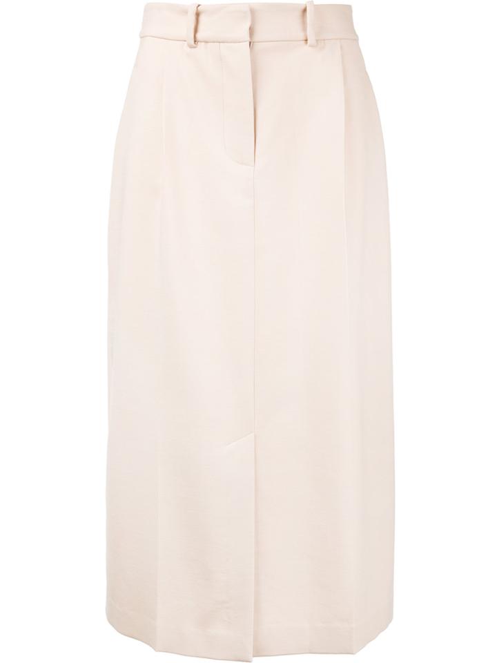 Ryan Roche Midi Skirt - Brown