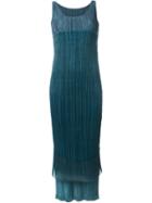 Issey Miyake Vintage Double-layer Pleated Dress