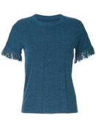 Onefifteen Raw Cuff T-shirt - Blue