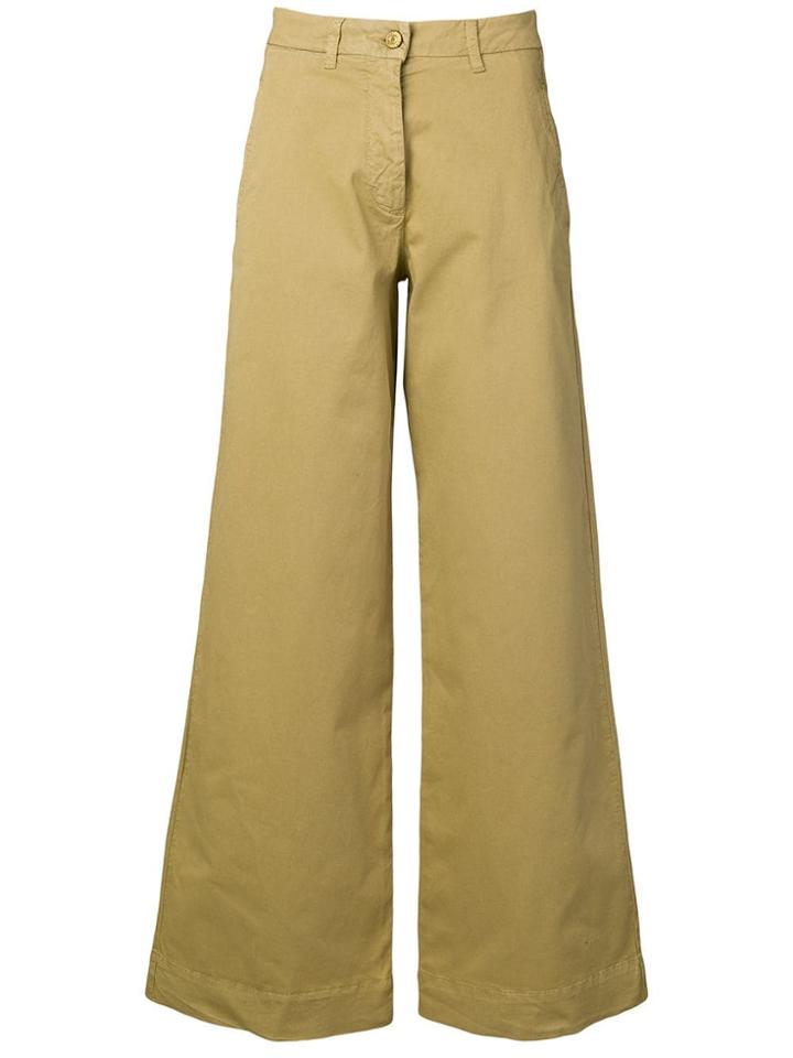Essentiel Antwerp Flared Trousers - Neutrals