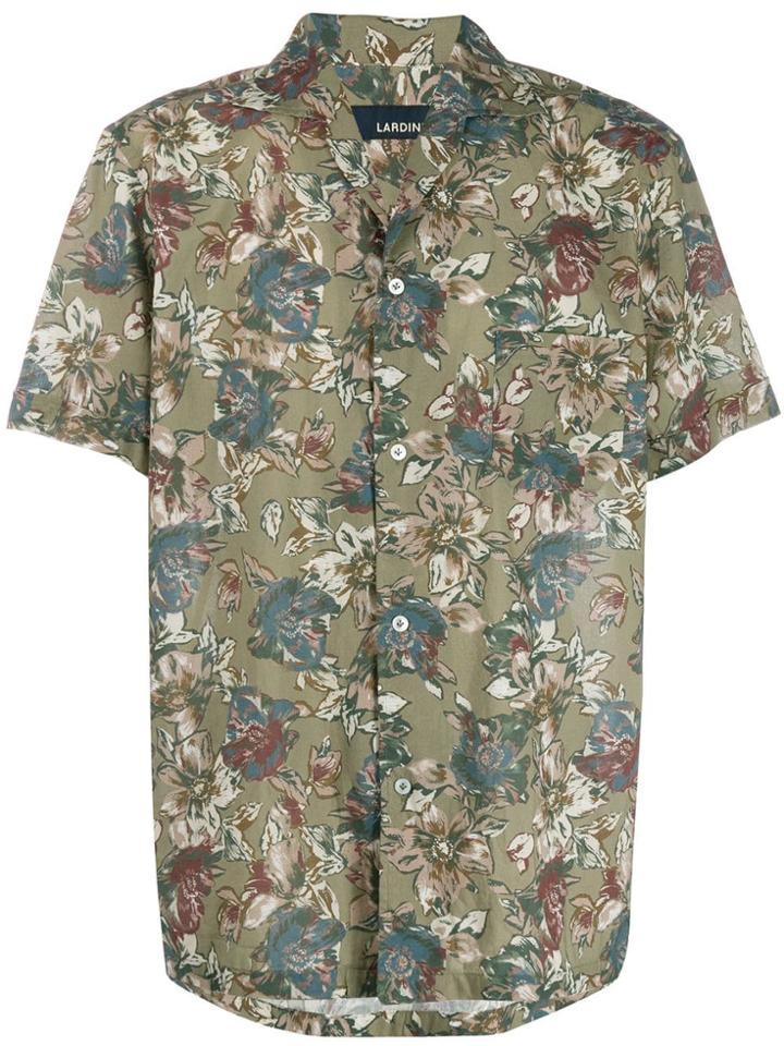Lardini Floral Patterned Shirt - Green