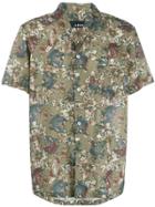 Lardini Floral Patterned Shirt - Green