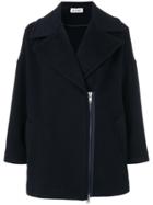 Barena Exposed Zip Coat - Blue