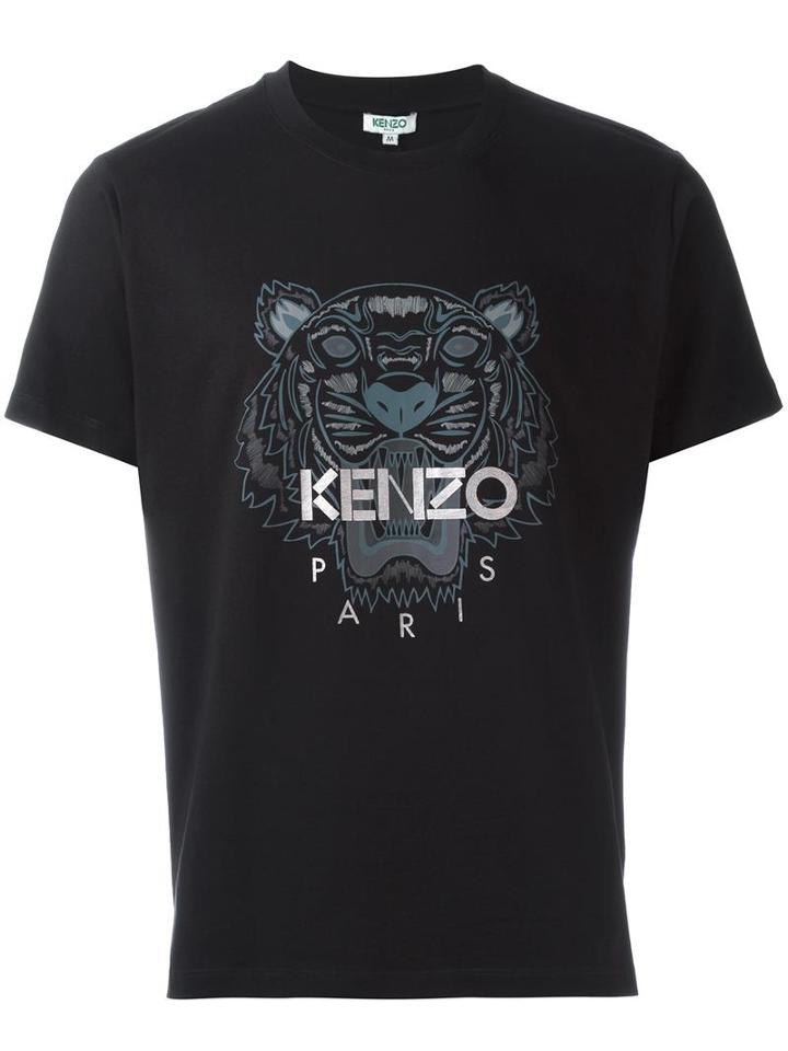Kenzo Tiger T-shirt, Men's, Size: Xs, Black, Cotton