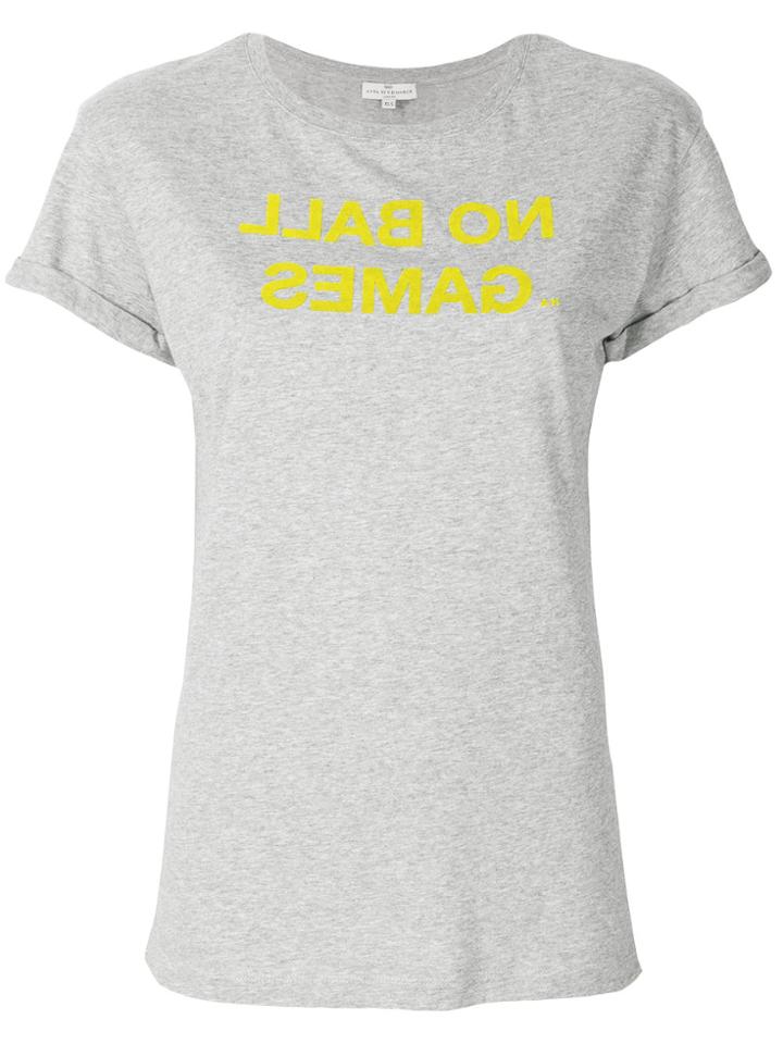 Anya Hindmarch Logo T-shirt - Grey
