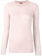 Joseph Cashmere Fitted Sweater - Pink