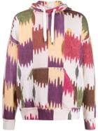 Isabel Marant Viley Graphic-print Hoodie - White