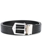 Givenchy - Pointed Buckle Belt - Men - Leather - 100, Black, Leather