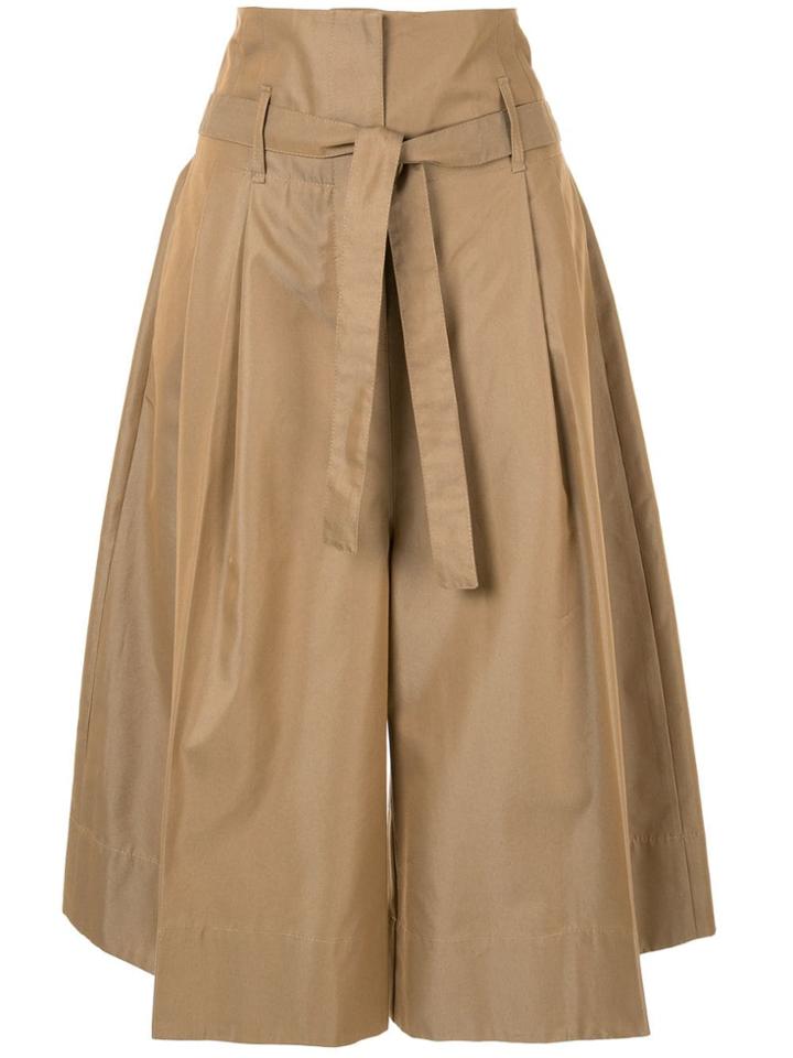 Nehera Cropped Tailored Trousers - Brown