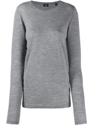 Aspesi Aspesi - Woman - Merinos Round Neck - Grey