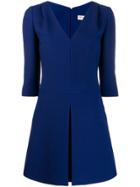 Emilio Pucci Inverted Pleat Dress - Blue