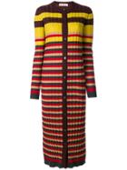 Marni Longline Striped Cardigan - Multicolour