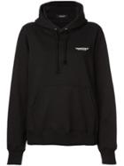 Undercover Logo Print Hoodie - Black