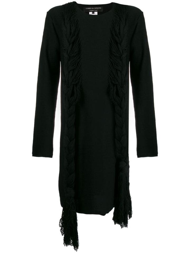 Comme Des Garçons Homme Plus Hanging Braid Detail Shirt - Black