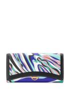 Emilio Pucci Geometric Panelled Purse - Blue