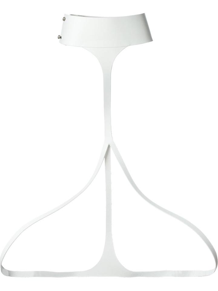 Ann Demeulemeester 'kenya' Button Detail Choker Body Harness