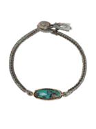 Brooke Gregson 14kt Gold Icicle Bracelet - Blue