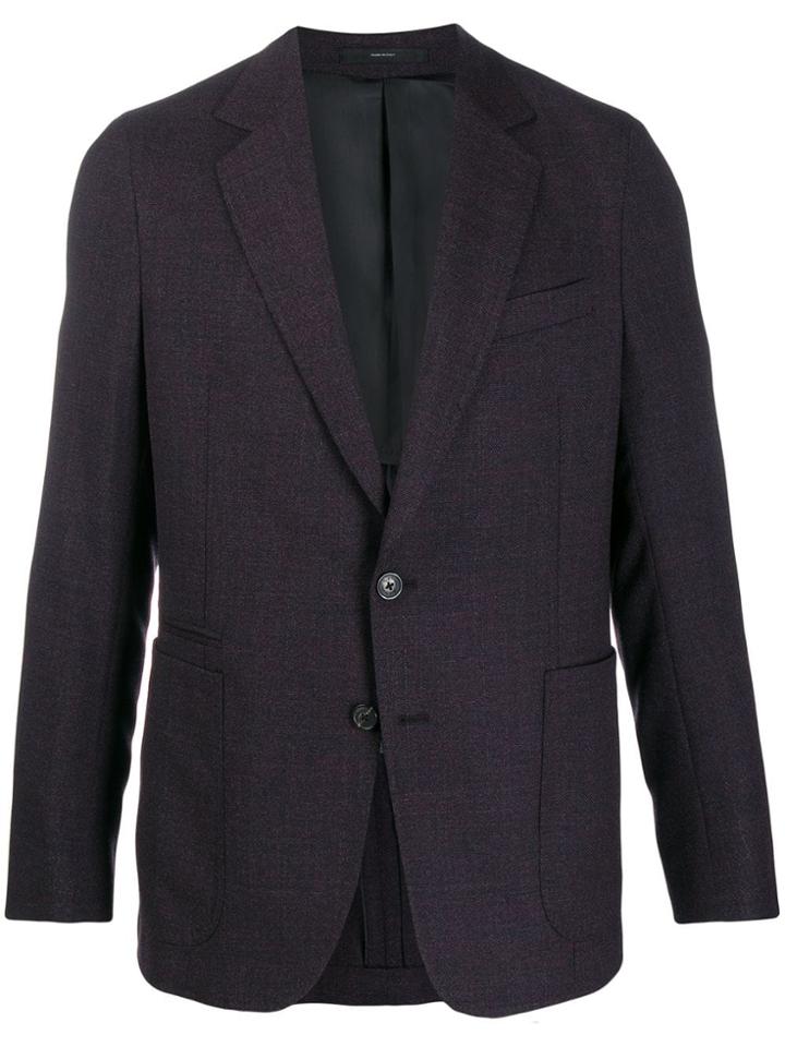 Paul Smith Fitted Blazer - Purple