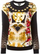 Just Cavalli Mix Print Sweatshirt