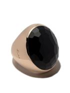 Pomellato 18kt Rose Gold Victoria Jet Ring - Black