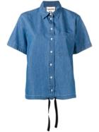 Semicouture Boxy Fit Shirt - Blue