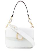 Chloé C Ring Tote Bag - White