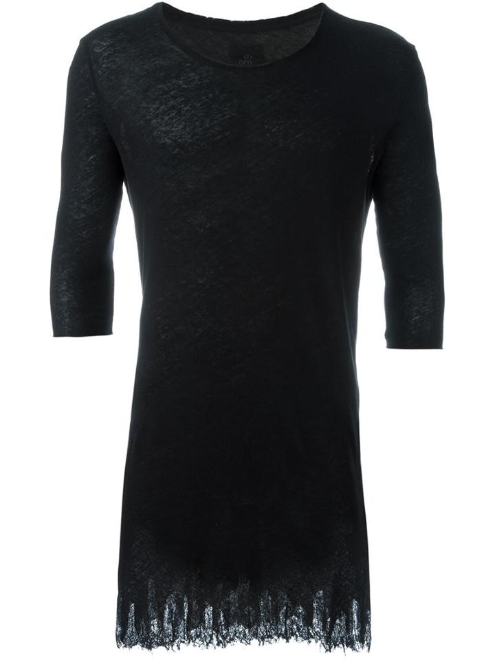 Thom Krom Raw Edge Elongated T-shirt