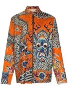 By Walid Walid 18th Qing Jkt Multi - Orange