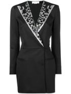 Genny Blazer Party Dress - Black