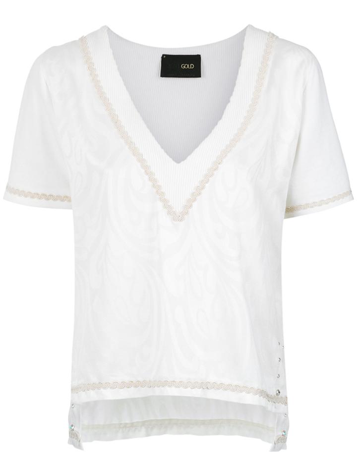 Andrea Bogosian Applique Blouse - Unavailable