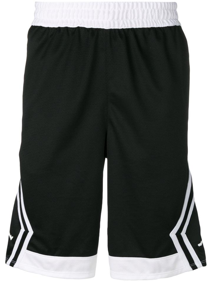 Nike Colour-block Track Shorts - Black