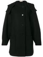 Marni Hooded Coat - Black