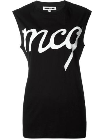 Mcq Alexander Mcqueen Handwritten Mcq Print Tank Top