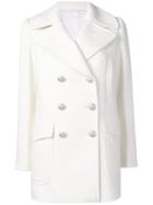 Tagliatore Double-breasted Fitted Coat - White