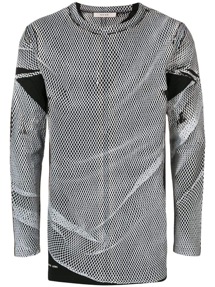 Damir Doma Mesh Knit Sweater - Black