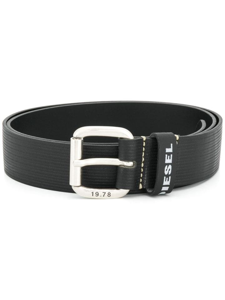 Diesel Branded Belt - Black