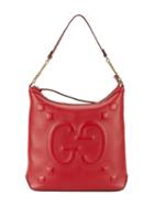 Gucci - Borsa Embossed Bag - Women - Leather - One Size, Red, Leather
